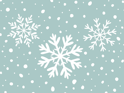 Snowflakes blue blue and white christmas christmas card design greeting card handdrawn illustration illustrator pattern snow snowflake vector winter