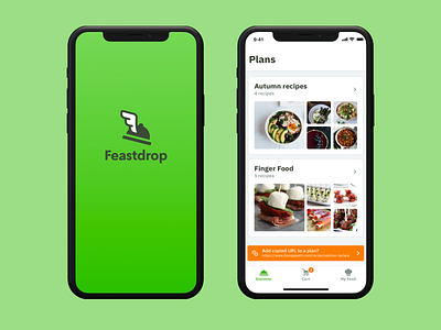 Feastdrop Home & Logo