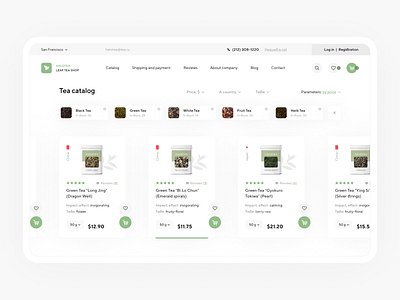 HaloTea | eCommerce, Online Tea Store design ecommerce iron onlineshop onlinestore tea uidesign uxdesign website