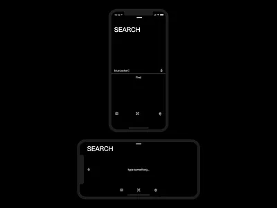 Search Concept fashion app fashion design mobile mobile app search search bar ui