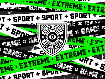 ZILAP GAME FONT branding designs esports font font family la cultura del futuro logo sport typeface design typogaphy zilap zilap co zilap fonts zilap game