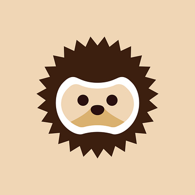 Day 310 adobe illustrator adobe illustrator cc animal logo brand design brand identity brand identity designer branding cute cute animal graphic design hedgehog logo logo design logo mark logos pet pets prickly spike vector