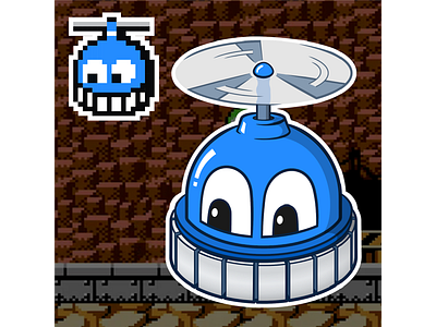 Bunby Heli megaman