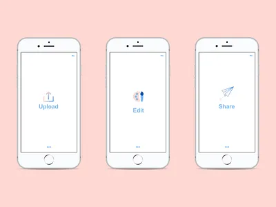 Onboarding app app design blue design minimal mobile pink ui ux white