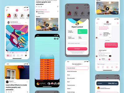 Hyprr Feed mobile app design ai ai app ai app design app app design e commerce ecommerce feed finance fintech icon mobile mobile app mobile app design social app tabbar