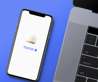 HOME: IOT smart home application app design minimal ui ux