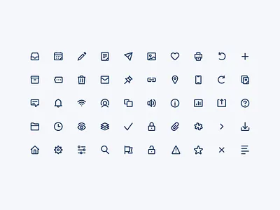 UI Primitive Icons design icon icon design icon set iconography icons illustration ui ui icons user experience user interface ux uxui vector web