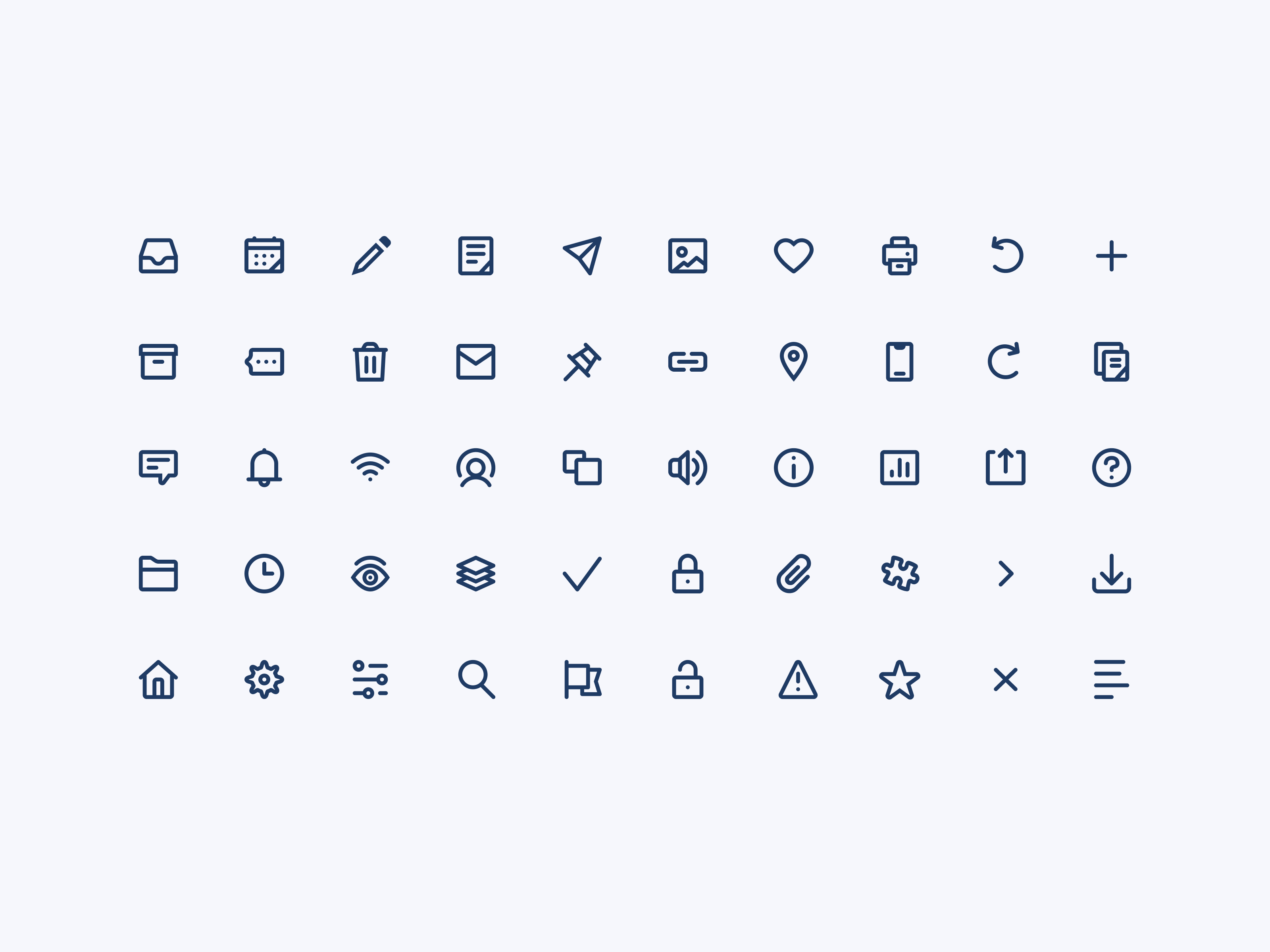 Example of UI Primitive Icons