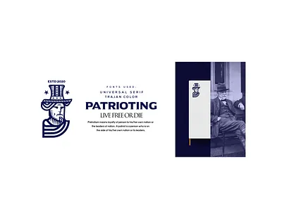 Patrioting : live free or die adobe illustrator brand brand design brand identity branding branding concept branding design design design art designer designs identity illustration illustrator logo logo design logodesign logos logotype ui