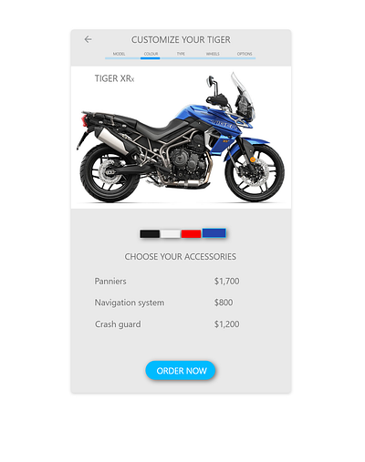 Day-33-CustomizeProduct app design graphic design illustration illustrator minimal typography ui ux web website