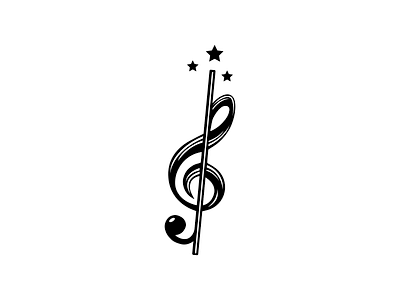 Magic Music brand design iconography logos logotype music musical vintage logo