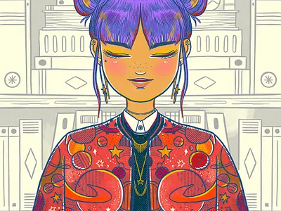 Androgynous Fashion Ladies Series 07/XX androgynousfashion fashionable fashionillustration illustration illustration art illustrator lettering lettering art passionproject procreateapp smallbusiness