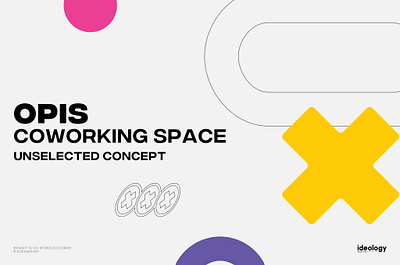 Opis Co-working Space Unselected Album art direction brand brand design brand identity branding design graphic design identity design logo logodesign visual identity