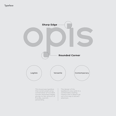 Opis Co-working Space Unselected Album art direction brand brand design brand identity branding design graphic design identity design logo logodesign visual identity