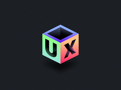 UXBin Logo bin branding concept component design component library components design design library identity illustration logo logo design ui ux