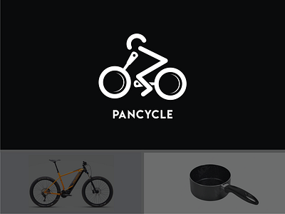 Pancycle branding design doublemeaning dualmeaning illustration logo