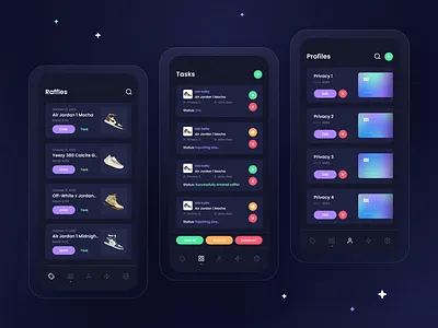 Alien iOS Mobile UI app branding design graphic design minimal ui ux vector web website