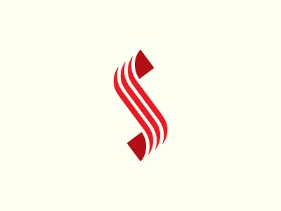 Letter S Logo abstract letter s minimalist logo simple