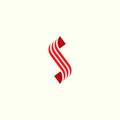 Letter S Logo abstract letter s minimalist logo simple
