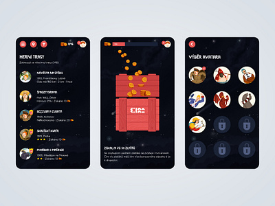 Skryté příběhy / Hidden Stories design game illustraion mobile mobile app mobile app design mobile design mobile game mobile ui ui ui design ux ux design