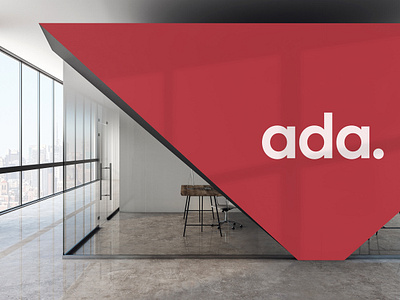 ada. Brand Identity ada adaglobal adapakistan amzakworks bold brand design brand identity design branding candyred creative design designagency logo design minimal minimalist logo modern neat office space design wall design