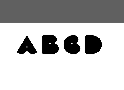 Chubbues design flat minimal typogaphy vector