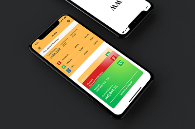 Mobile Banking App Concept bank app credit card finance app fintech minimal online banking product design transaction ui ux