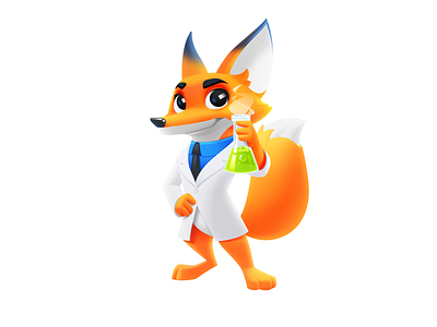 HostAdvice Mascot Illustration animal art branding character design fox fox illustration illustration illustration art illustration for web illustrator logo mascot mascot character mascot logo mixing mixture robin hood shakuro vector