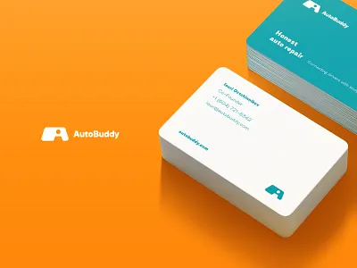 Autobuddy app branding clean creative design logo minimal ui ux website