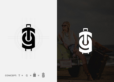 T+G FOR TRAVEL LOGO || Modern Logo app logo design branding business logo creative logo icon illustration logo modern logo travel app travel logo travelling travelling company logo vector