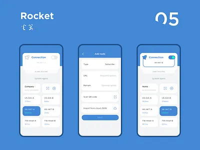 火箭 app design typography ui 设计