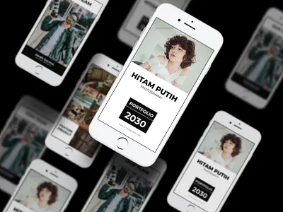 Hitam Putih Photography Instagram Stories Template banner business company corporate design highlight ig instagram marketing media post profile social stories template