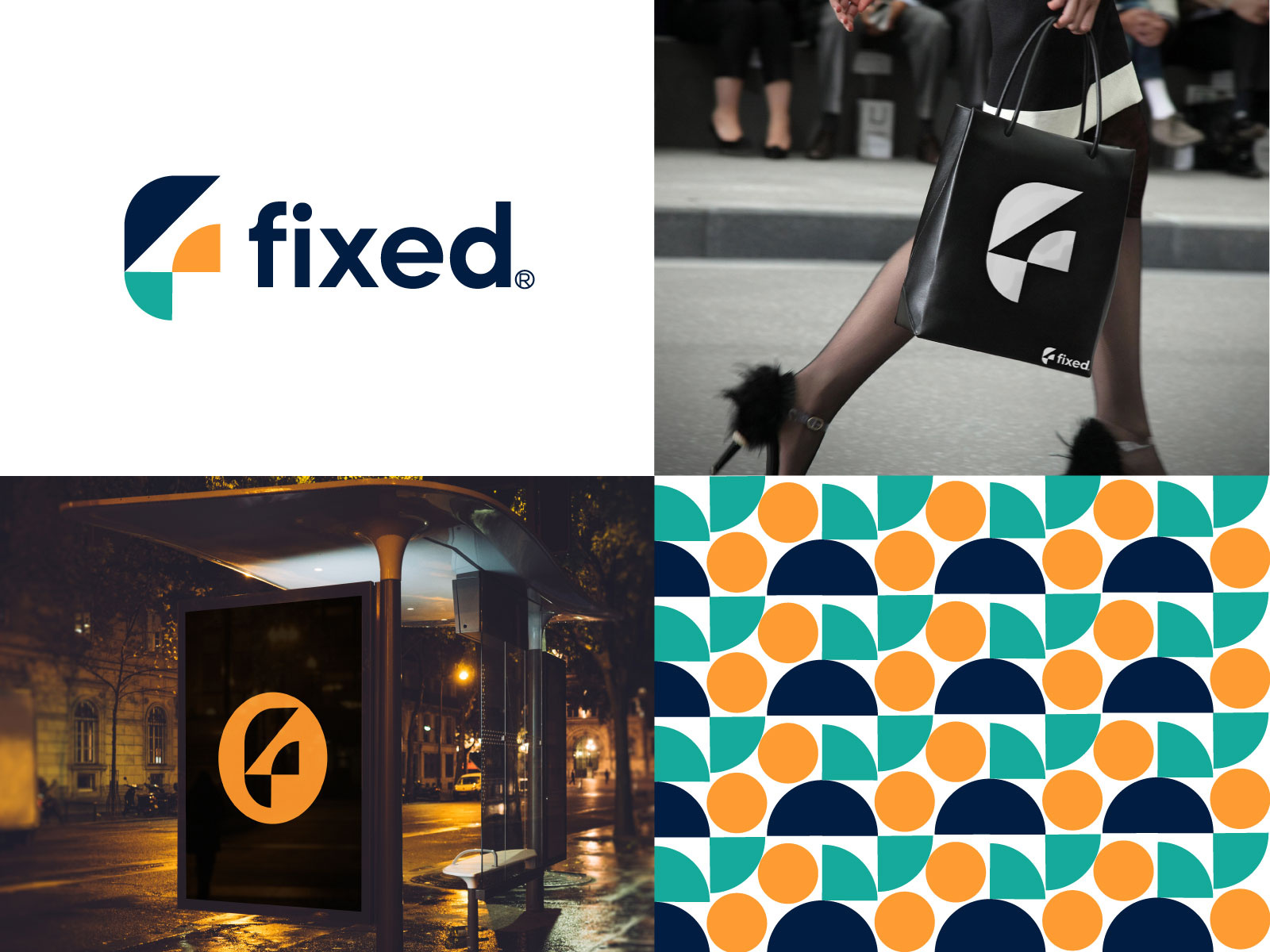 fixed logo by Arafat Hossain | Logo Designer on Dribbble