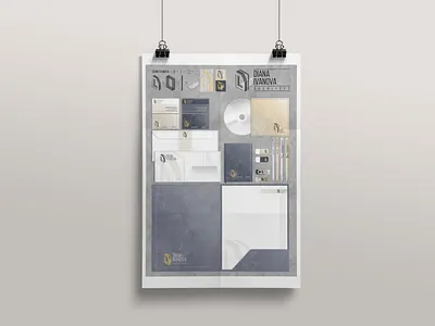 Фирменный стиль branding design illustration logo ui