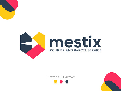 Mestix l parcel delivery abstract brand identity branding colorful logo courier and parcel creative logo delivery ecommerce letter logo logo logo agency logo design logo designer logo mark logomark logotypo meaninful online logo professional logo