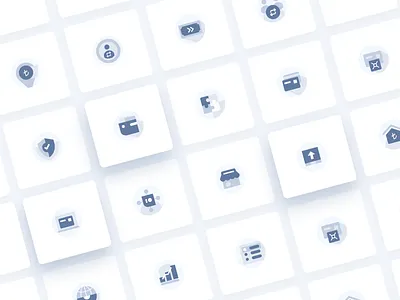 Icons for Online Payment Platform 2020 2020 trends clean design icon design icons minimal online payment payments ui