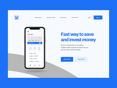 Fintech: Saving and Investment finance app fintech fintech web interaction design interface interfacedesign investment saving send ui uidesign uiuxdesign userinterfacedesign ux