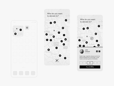 street donate app concept app app concept app design app icon app ui branding design donate minimal music pay streetart ui ux