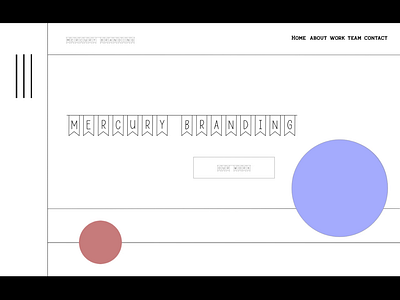 Mercury Branding Concpet animation design graphic design ui ux web web design website website concept website design