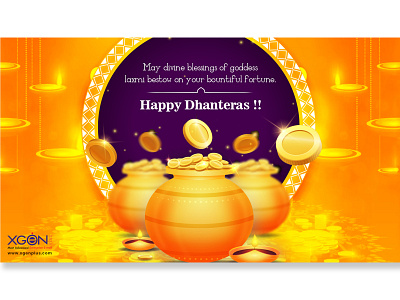 Xgenplus Dhanteras branding design