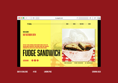 DailyUI Challenge #003 dailyui dailyui 003 dailyuichallenge design ui