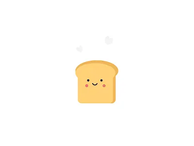 Cute Toast animal animation art brand branding cute design how icon illustration illustrator logo toast toaster vector