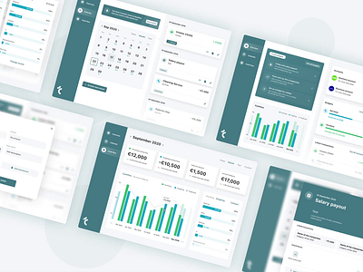 Business Money Manager app design business dashboad expenses finance product design ui