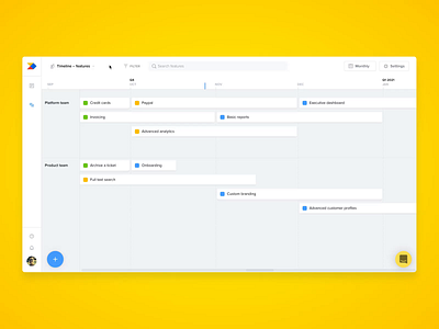 Creating milestones animation milestone planning product design product management roadmap timeline ui ux