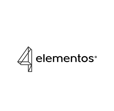 Logotipo 4 Elementos 36 days of type behance branding design graphic design lettering logo logo design logotype maracaibo typography venezuela