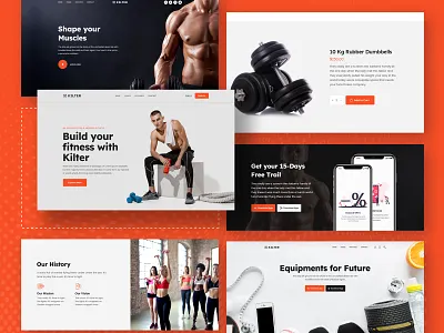 Kilter - Web UI Kit admin application design kilter kit ui uiux ux uxdesign web website