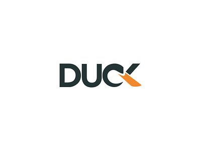 Duck logo concept brand branding design graphic illustration logo typography ui ux vector