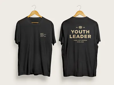 Youth Leader Merch apparel branding church columbus logo merch ohio series sermon shirt tshirt