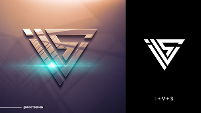 IVS branding design illustration logo typography