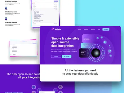 airbyte#2 branding desktop flat landing landingpage schema website